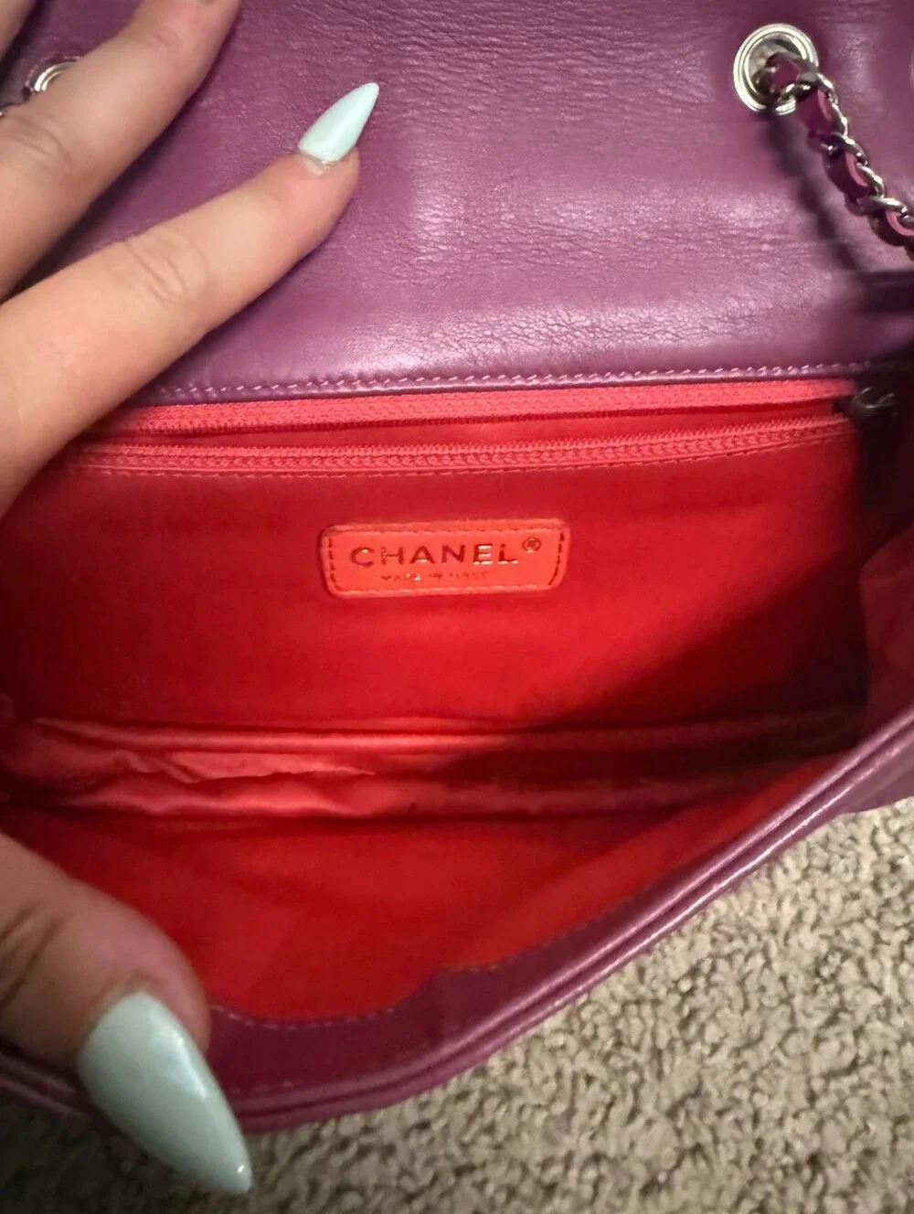 For Trade Chanel Pink Lipstick Bag